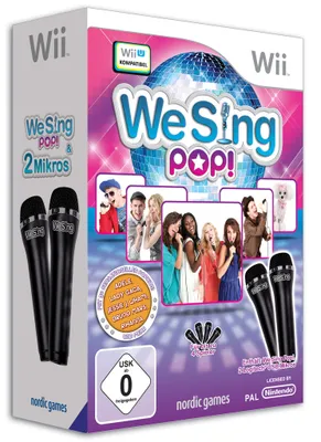 Produktbild von We Sing - Pop! + 2 Mikros