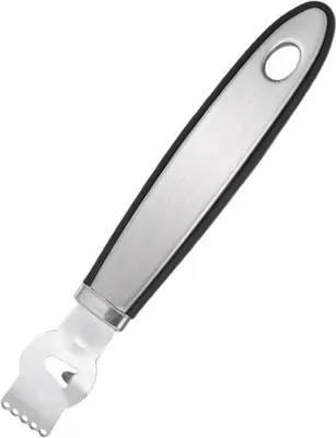 Image de INF Râpe à zeste de citron en acier inoxydable avec manche en plastique