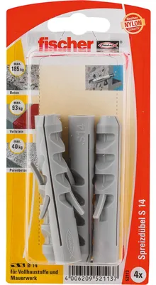 Produktbild von Fischer Dübel 14.0 x 75 mm - 4 Stück