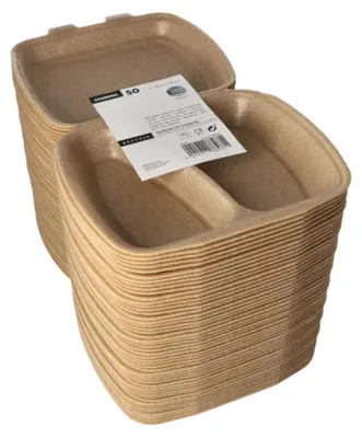 Produktbild von Papstar Menüboxen mit Klappdeckel