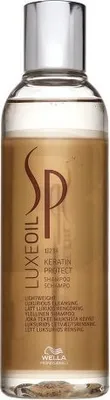 Produktbild von Wella Professionals SP Luxe Oil Keratin Protect Shampoo Shampoo für geschädigtes Haar 200 ml