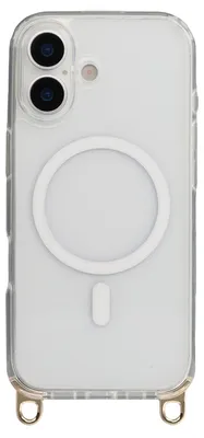 Produktbild von Selencia Rivièra MagSafe Schutzhülle mit abnehmbaren Halterungen für das Apple iPhone 17 - Transparent