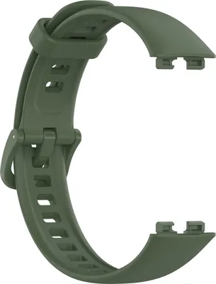 Produktbild von Silikon Armband Für Huawei Band 8 Ersatz Strap Sport Tracker Uhrenarmband Dunkelgrün
