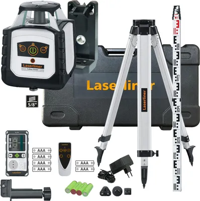 Produktbild von Laserliner Cubus G 210 S Set 150cm Rotationslaser komplett im Setkoffer