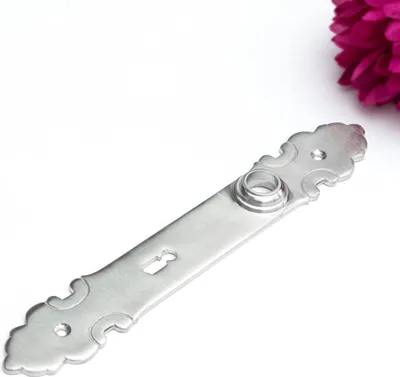 Produktbild von Langschild für Zimmertüren - Einzeln | BB72 | Nickel matt
