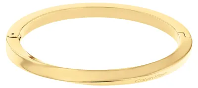 Produktbild von Calvin Klein Armreif für Damen Kollektion TWISTED RING in Gelbgold - 35000313