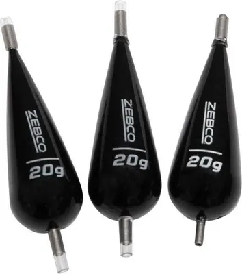 Produktbild von Zebco Db Series Free Sinker Vorfachschnüre Schwarz 10 g Schwarz 10 g