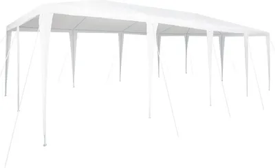 Obrázek produktu pro vidaXL Párty stan, bílý, 800 x 400 x 266 cm, polyethylen a ocel