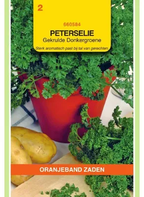 Imagen del producto de Oranjeband (Perejil rizado) - Petersilie Mooskrause - 2 unidades - Paquete de semillas