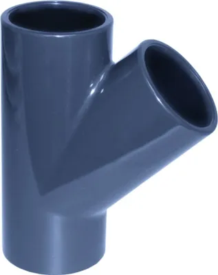 Zdjęcie produktu dla PVC - U 45° gniazdo trójnika 25 mm PN16