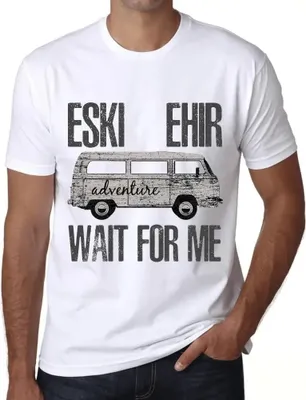Produktbild von Herren Grafik T-Shirt Abenteuer warten auf mich in Eskişehir – Adventure Wait For Me In Eskişehir – Öko-Verantwortlich Vintage Jahrgang Kurzarm