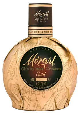 Produktbild von Mozart Gold Chocolate Cream Likör 17% Vol. 0.7L