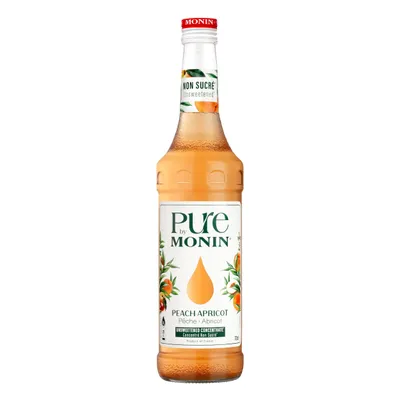 Image de Monin Sirup Pur Pêche-Apricot 700ml - Cocktails Milchshakes (1er Pack)