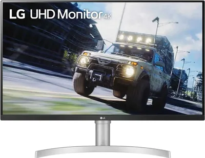 Obrázek produktu pro LG 32UN550P-W, 81,3 cm (32"), 3840 x 2160 px, 4K Ultra HD, LED, 4 ms, Bílá