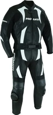 Produktbild von PROANTI Lederkombi Motorrad Leder Kombi Motorradkombi 2 Teiler, Größe 54
