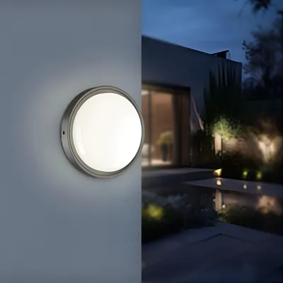 Produktbild von Braytron moderne LED Wandleuchte Deckenleuchte Deckenlicht 18W IP65 3in1 Außenleuchte schwarz