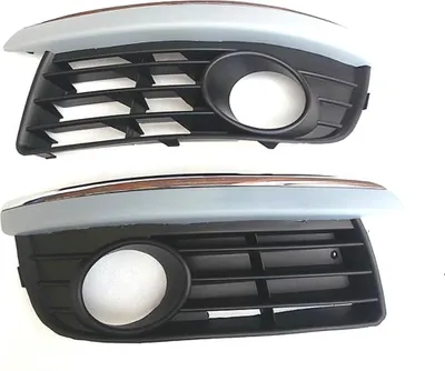 Produktbild von Grill Lüftungsgitter Nebelscheinwerfer Chrom passend für Golf 5 Varinat Jetta
