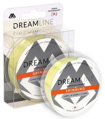 Immagine prodotto di Mikado Dreamline Lenze monofilamento da spinning 150 M Giallo 0,240 mm Giallo 0,240 mm
