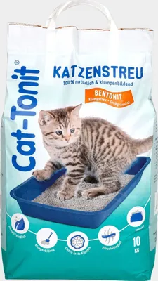 Produktbild von Cat Tonit Katzenstreu 30kg Klumpstreu Haustierstreu Einstreu Streu Haustier