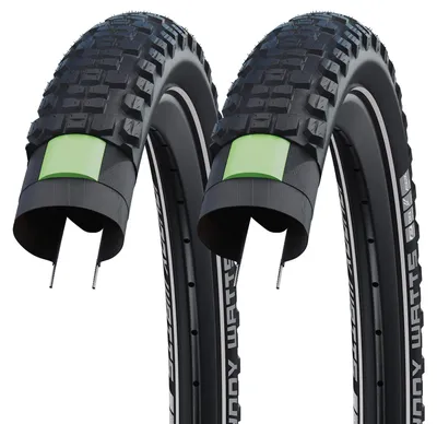 Produktbild von 2x Schwalbe Johnny Watts DD 65-622 Drahtreifen DoubleDefense 29x2.60 Mantel