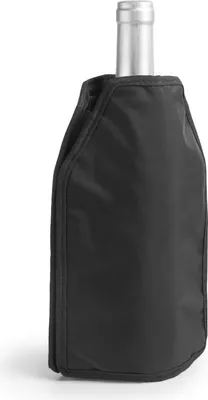 Image de Refroidisseur de bouteille Ibili, en silicone, noir