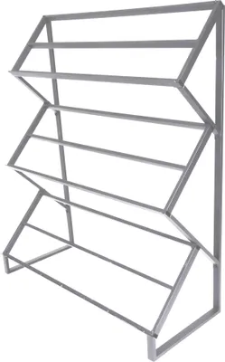 Immagine prodotto di Supporto di presentazione per ombrellone - 140x60x165 cm - Acciaio - Grigio chiaro