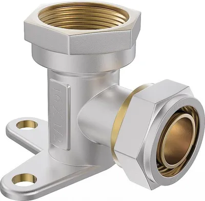 Obrázek produktu pro Mexen PEX-S nástěnný šroubovací koleno s přírubou PEX 20 x 1/2 GW - W97228-2012F-00