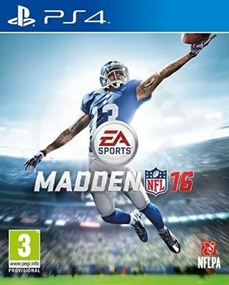 Obrázek produktu pro Electronic Arts Madden NFL 16, PS4, PlayStation 4, Režim multiplayer, E (bez omezení)