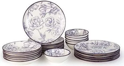 Produktbild von 24-teilig Porzellan Set