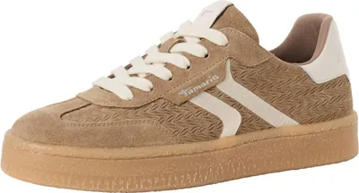 Zdjęcie produktu dla Buty sportowe Tamaris z profilowaną podeszwą, modne w kolorze szarym, rozmiar 37