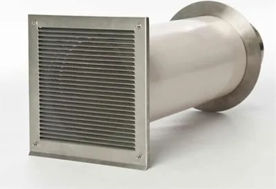 Produktbild von CB-tec Verbrennungsluftsystem Ø 60 mm Doppelklappe Frischluftanschluss