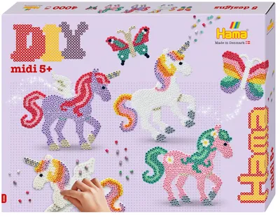 Produktbild von Hama Beads 3164, Bastelset für Kinder, 5 Jahr(e), Mehrfarbig, 4002 Stück(e)