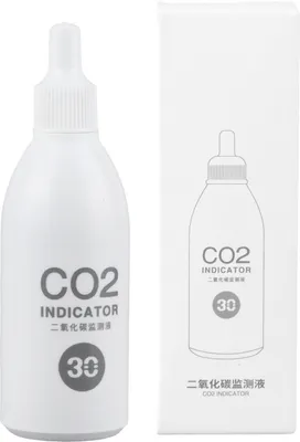 Obrázok produktu pre Akvárium CO2 -Indikatorlösung Langzeitüberwachung Fischtank -Flüssigkeitstest für 30 ml