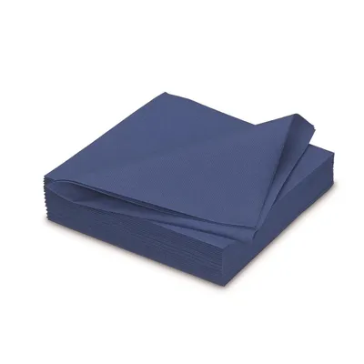 Produktbild von Servietten stoffähnlich 40x40cm in  25 Stück, Farbauswahl:blau 352 / königsblau / royalblau
