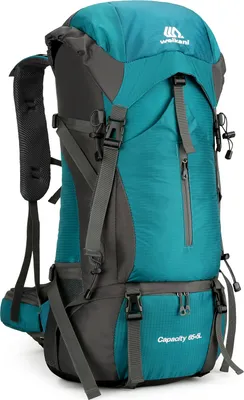 Produktbild von 70L Wanderrucksack Wasserabweisender Kletter-Camping-Rucksack Reise-Tagesrucksack mit Regenschutz
