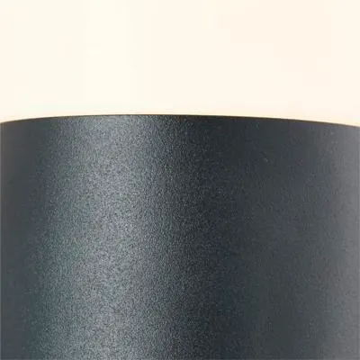 Zdjęcie produktu dla Brilliant Aberdeen zewnętrzna lampa ścienna stojąca antracyt, stal nierdzewna/plastik, 1x QA60, E27, 28 W