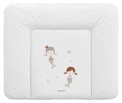Produktbild von Träumeland Wickelunterlage - Mermaid - 75 x 85 cm | Große Wickelunterlage