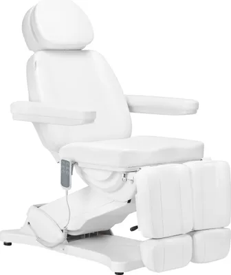 Immagine prodotto di Sillon Classic Sedia cosmetica elettrica a 3 motori con culla per pedicure Bianco