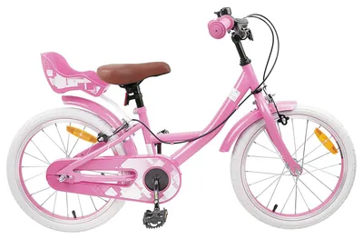 Immagine prodotto di vidaXL Bicicletta per bambini 18 pollici per bambini dai 5 ai 7 anni Rosa chiaro