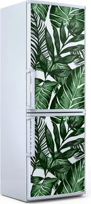 Produktbild von Magnete Dekorative - 60 cm x 180 cm - Küche Magnetmatte Kühlschrankmagnete - Tropisches Blattwerk Palmen