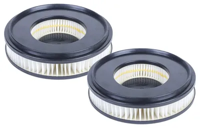 Produktbild von vhbw 2x Staubsaugerfilter Ersatz für Alto 107407297, 107409006 für Staubsauger - HEPA-Filter Schwarz Weiß