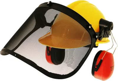 Produktbild von TEXAS 40-11700 Sicherheitshelm Schutzhelm mit Gehörschutz und Visier