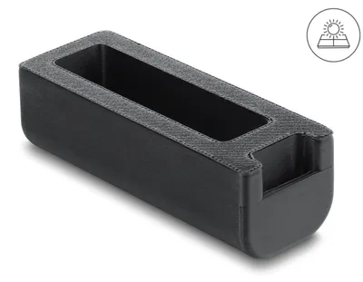 Immagine prodotto di Supporto di fissaggio per graffa 90997 in plastica, nero