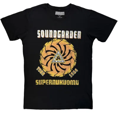 Produktbild von Soundgarden - "Superunknown Tour 94" T-Shirt für Herren/Damen Uni RO15727 (L) (Schwarz)