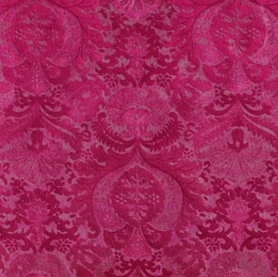 Produktbild von Rosa barockes Weihnachtsgeschenkpapier - 300 x 70 cm - 6 Rollen