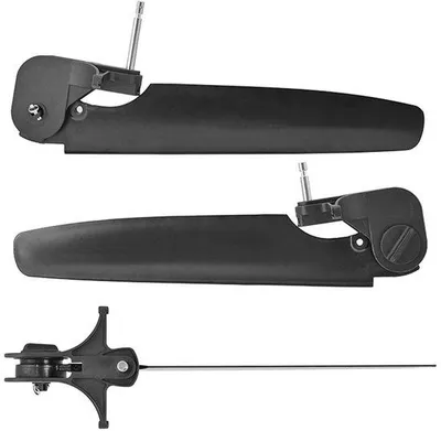 Imagen del producto de Remo para kayak con timón - Mayor estabilidad - Fácil instalación - Dirección eficiente - Fijaciones para los pies (pedales) - 45 mm / 80 mm - Sistema de dirección para kayak