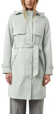 Productafbeelding van COMMA Dames Winterjas – Slim fit, afneembare capuchon, strikceintuur