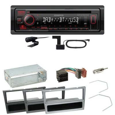 Produktbild von Kenwood KDC-BT450DAB Bluetooth CD Einbauset für Opel Vectra C Signum Corsa Combo