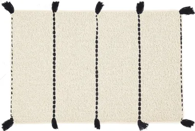 Produktbild von Kleine Wolke Badteppich TRAVIS Natur 60 x 90 cm