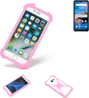 Produktbild von K-S-Trade Handy Hülle kompatibel mit UMIDIGI Bison Pro Schutz Hülle Bumper Silikon Schutz Hülle Cover Case Silikoncase Silikonbumper TPU Softcase